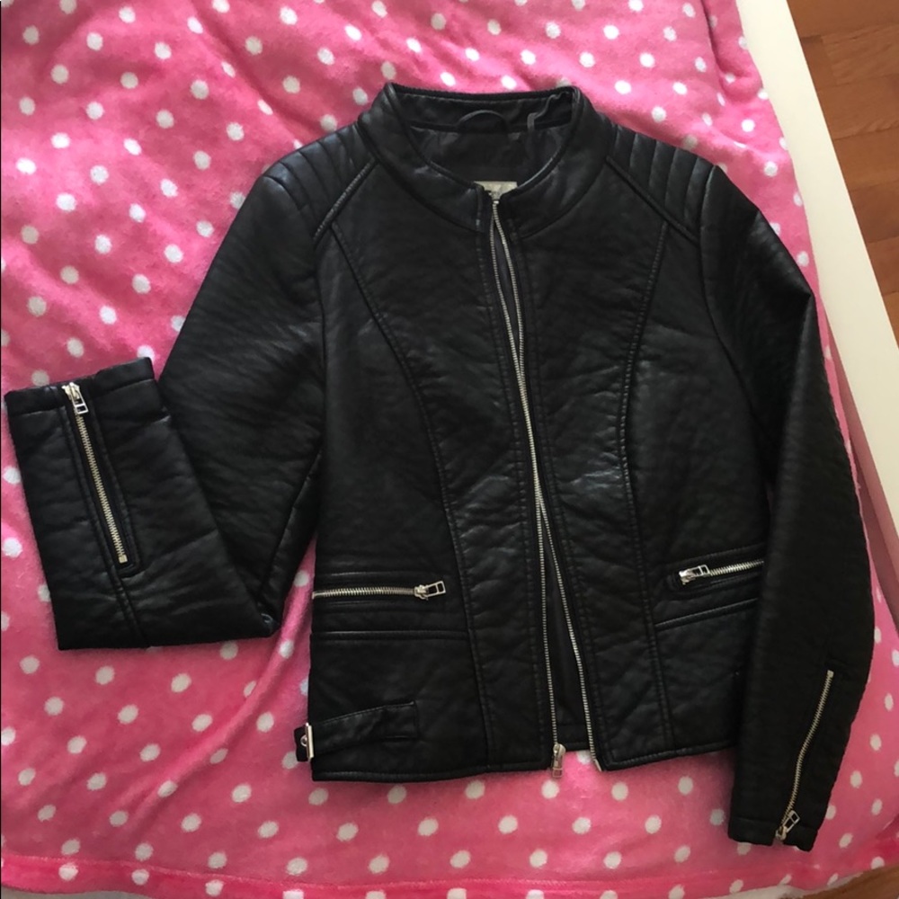 Wildflower Women's Faux-Leather Jacket